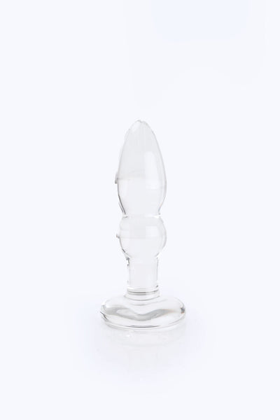 The Bishop - Two-Tiered Glass Butt Plug