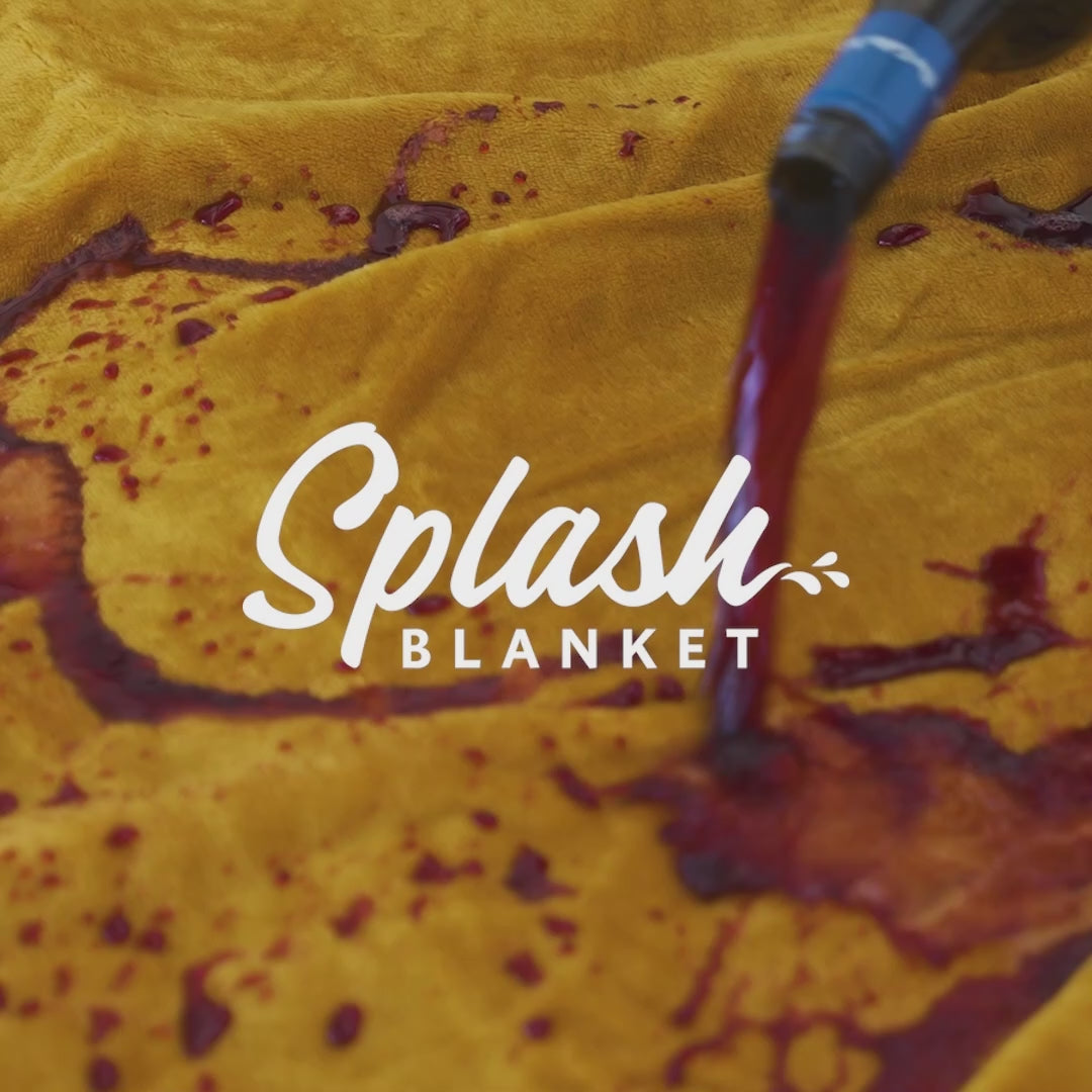 Tartan Faux Fur Waterproof Splash Blanket™