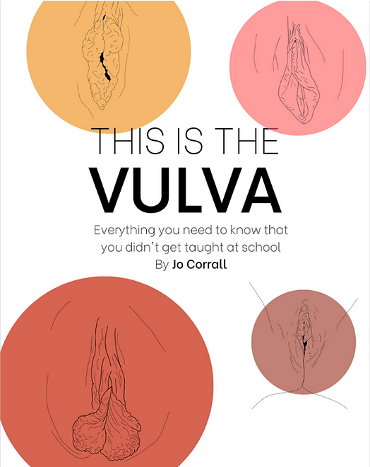 The Vulva Book by Jo Corrall - Vulva Diversity and Sex Education