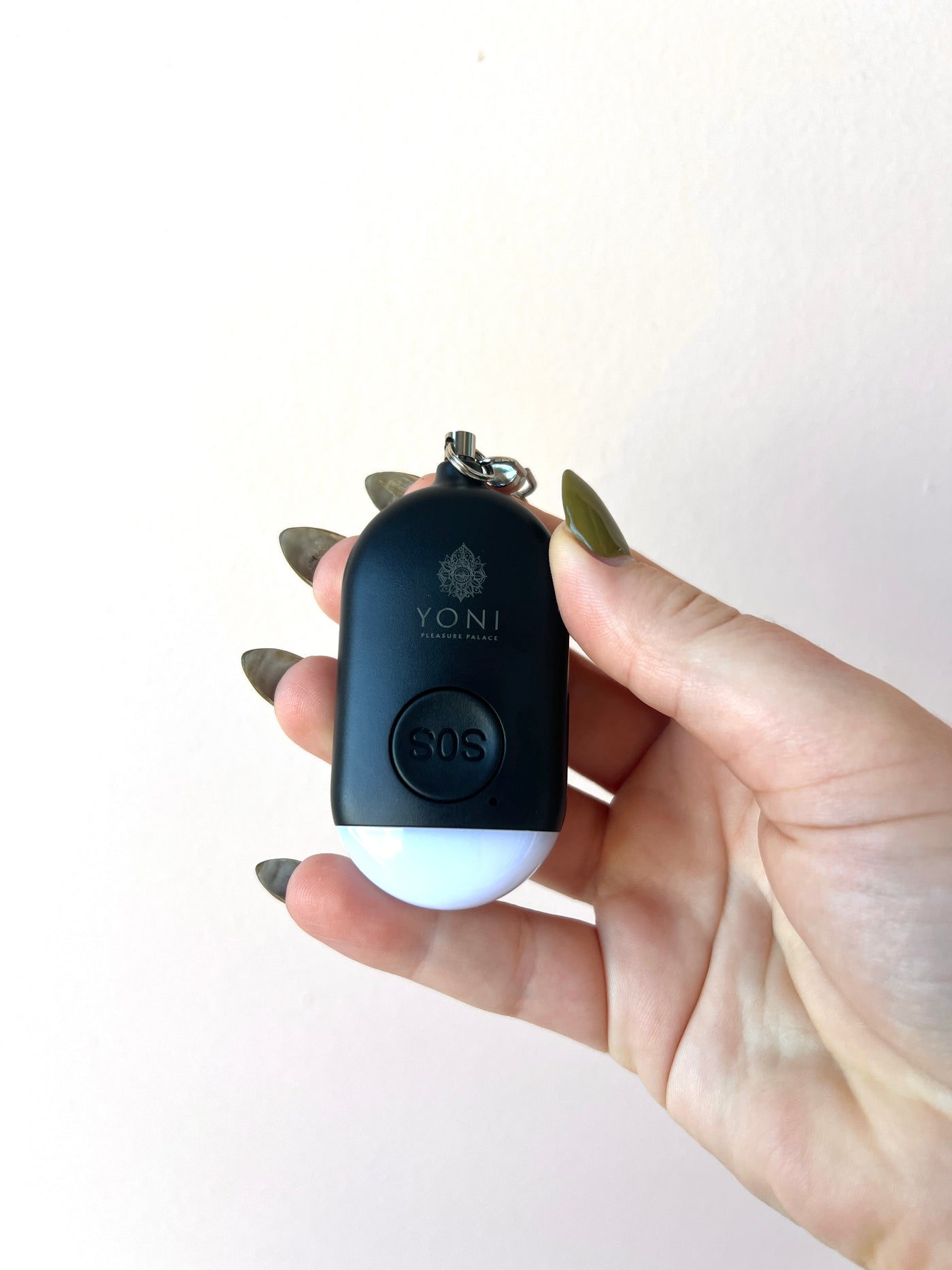 SOS Personal Alarm Key Ring for Safety and Self Defence + LED Light