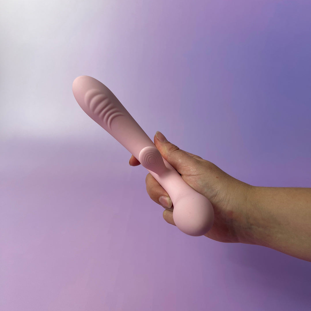 eve sex toy ct_product_cat%% - Adam & Eve Eve's Sweetheart Swirl Glass Dildo