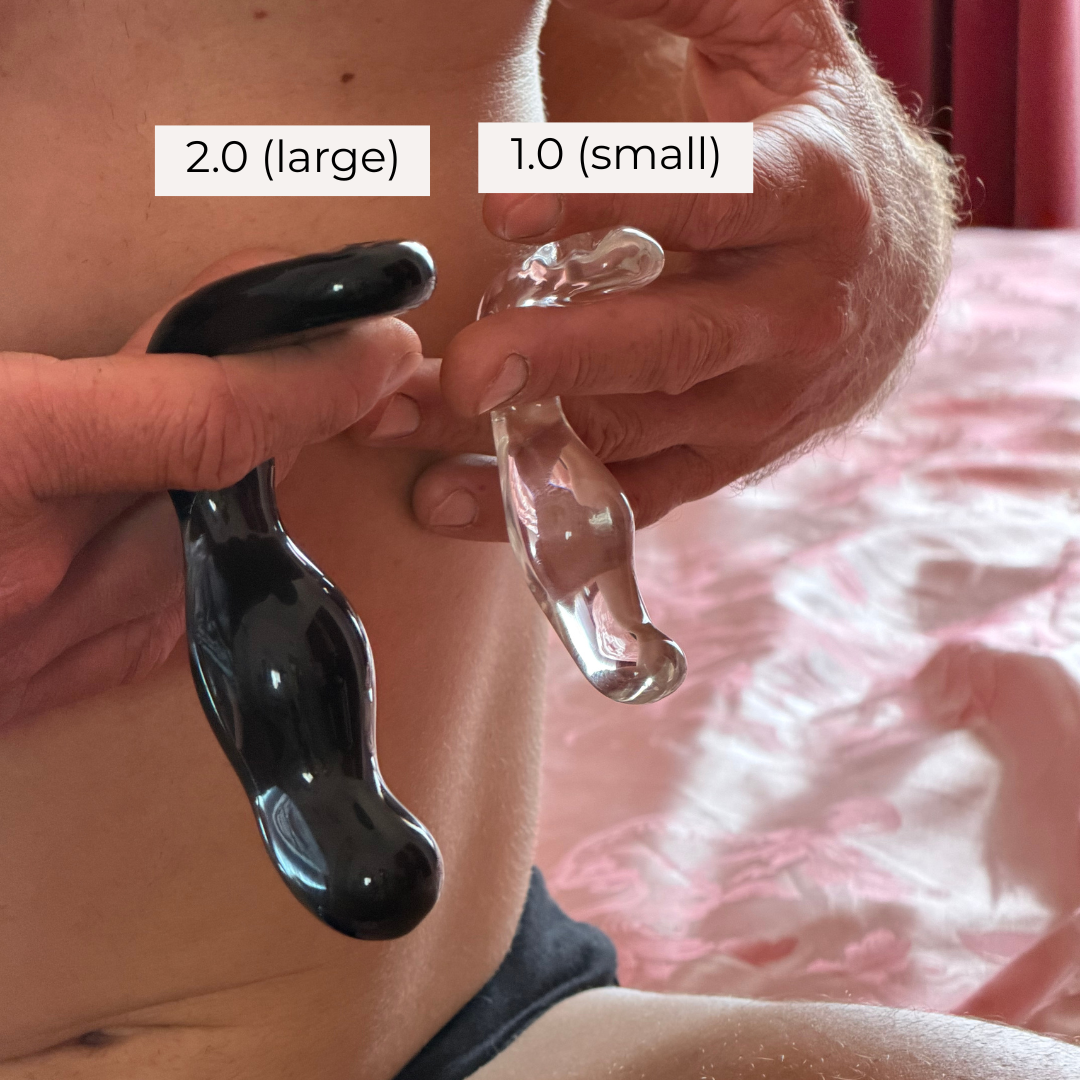 The Glass Prostate Massager - P-Spot Pleasure for Men