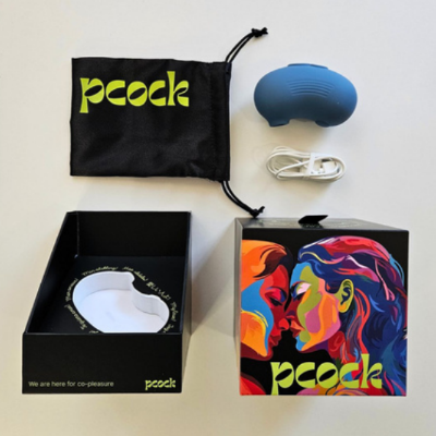 The Leyla - Hands-Free Clit Suction Vibrator by Pcock