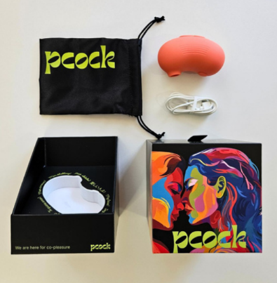 The Leyla - Hands-Free Clit Suction Vibrator by Pcock