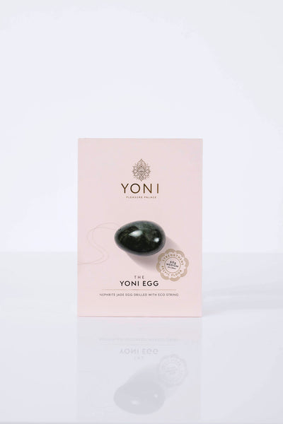 Nephrite Jade Yoni Egg - GIA Certified
