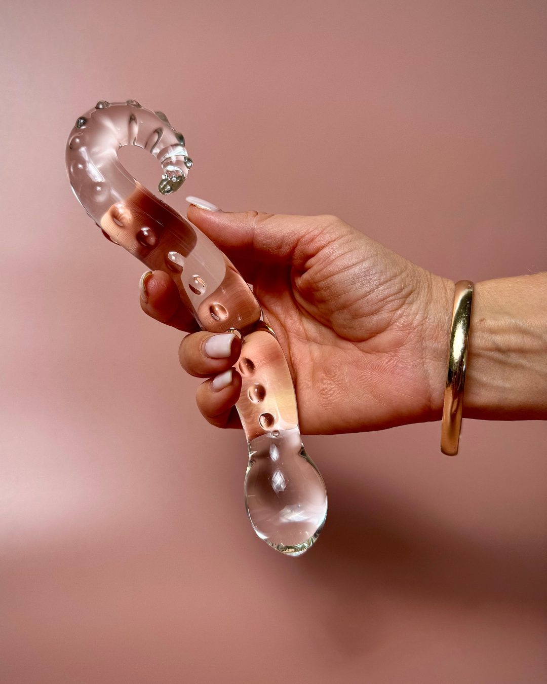 The Octopussy® Glass Dildo Pleasure Wand