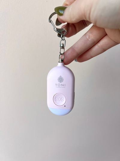 SOS Personal Alarm Key Ring for Safety and Self Defence + LED Light