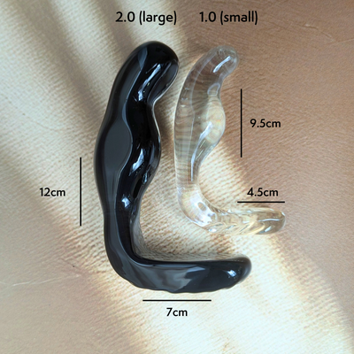 The Glass Prostate Massager - P-Spot Pleasure for Men