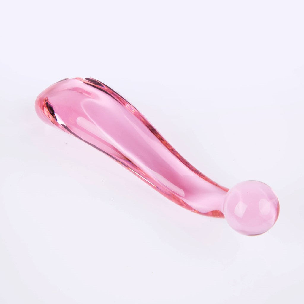 The Pussy Paddle® Glass Dildo Pleasure Wand