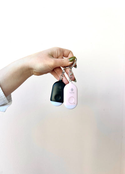 SOS Personal Alarm Key Ring for Safety and Self Defence + LED Light