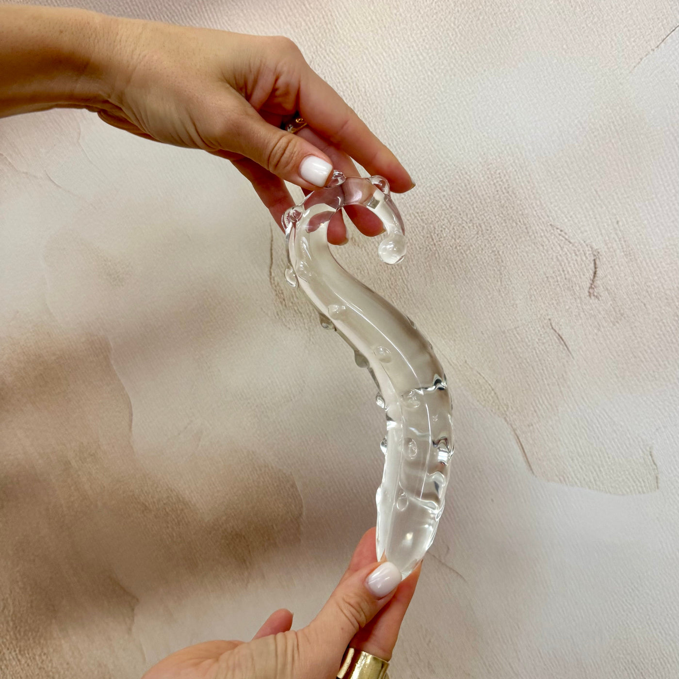 The Sacred Squirter® 2.0 Glass Dildo Pleasure Wand