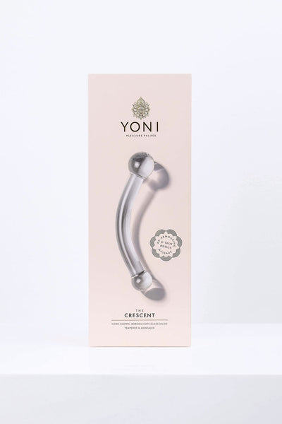 The Crescent Glass Dildo Pleasure Wand