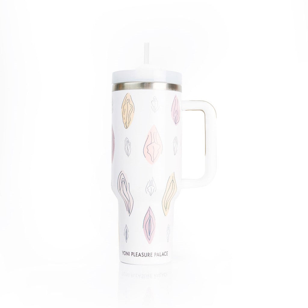The Vulva Tumbler Water Bottle
