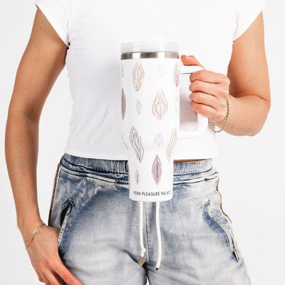 The Vulva Tumbler Water Bottle