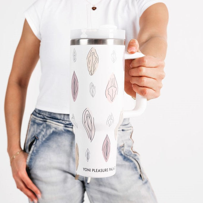 The Vulva Tumbler Water Bottle