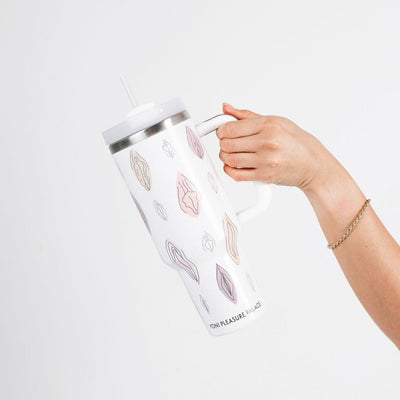 The Vulva Tumbler Water Bottle