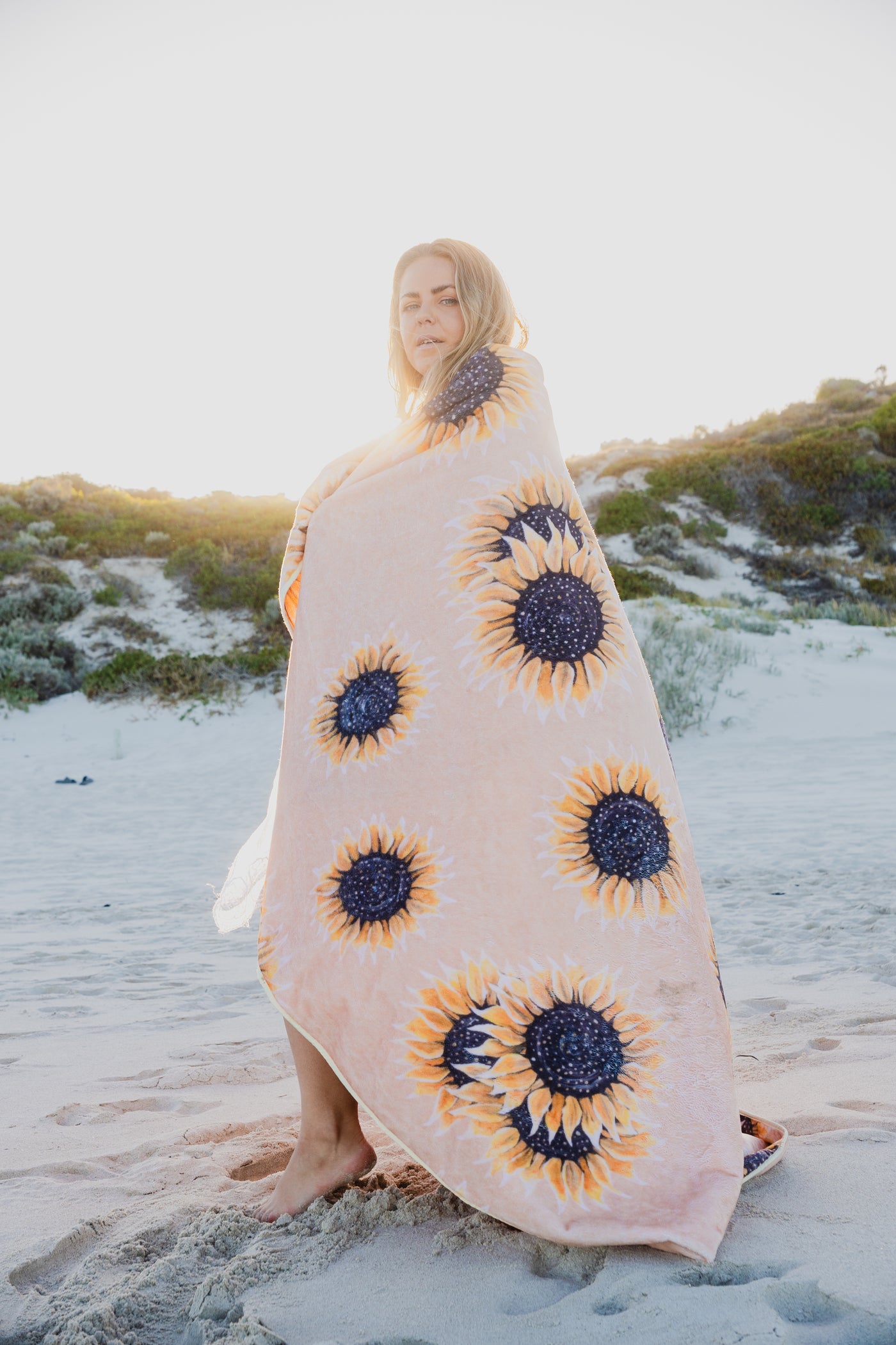 The Sunflower Splash Blanket (2m round)