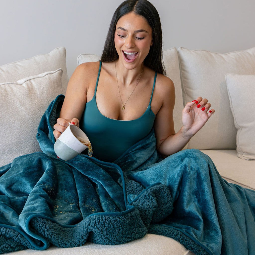 Limited Edition Non-Bonded OG Waterproof Splash Blanket™- Emerald Green The OG
