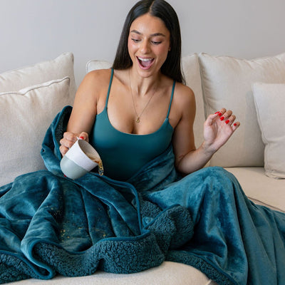 Limited Edition Non-Bonded OG Waterproof Splash Blanket™- Emerald Green The OG