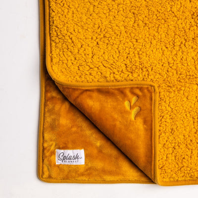 Waterproof Squirt Blanket™ - Gold Mustard The OG