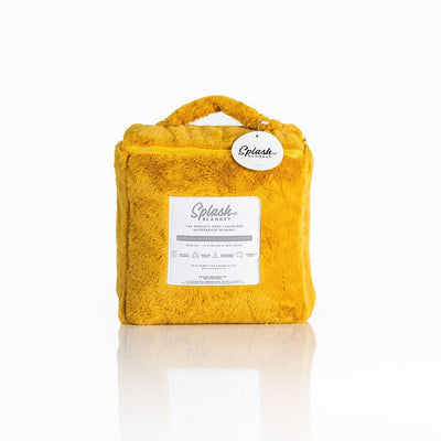 Furlush Waterproof Splash Blanket™ - Gold Mustard