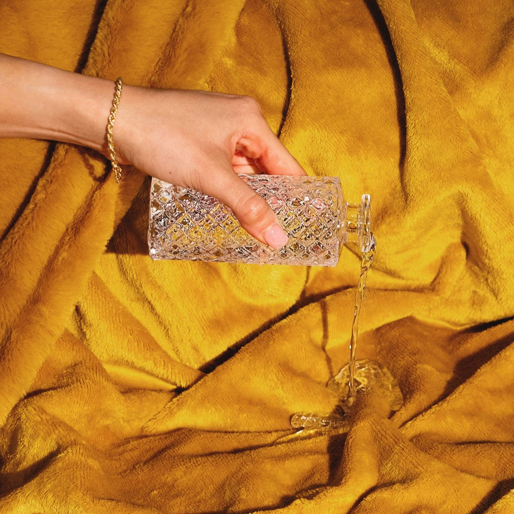 Furlush Waterproof Splash Blanket™ - Gold Mustard