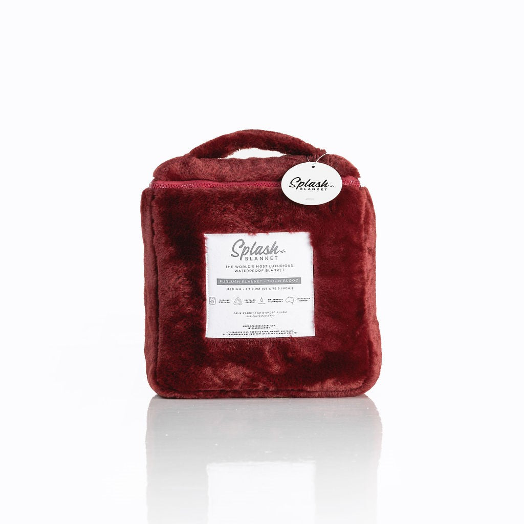 Furlush Waterproof Splash Blanket™ - Moon Blood