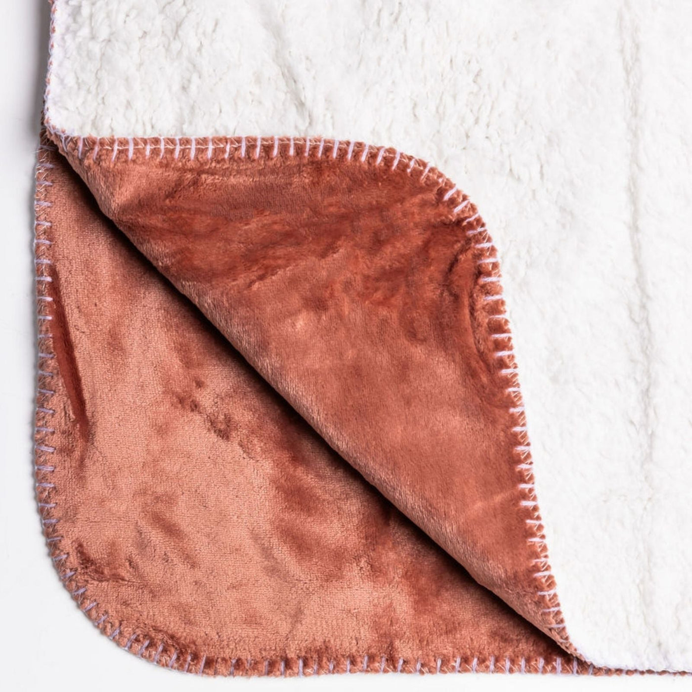 The Minky Waterproof Splash Blanket™- Dusty Rose