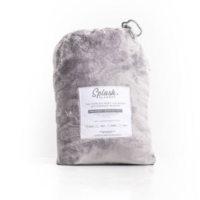 The Minky Waterproof Splash Blanket™- Morning Mist