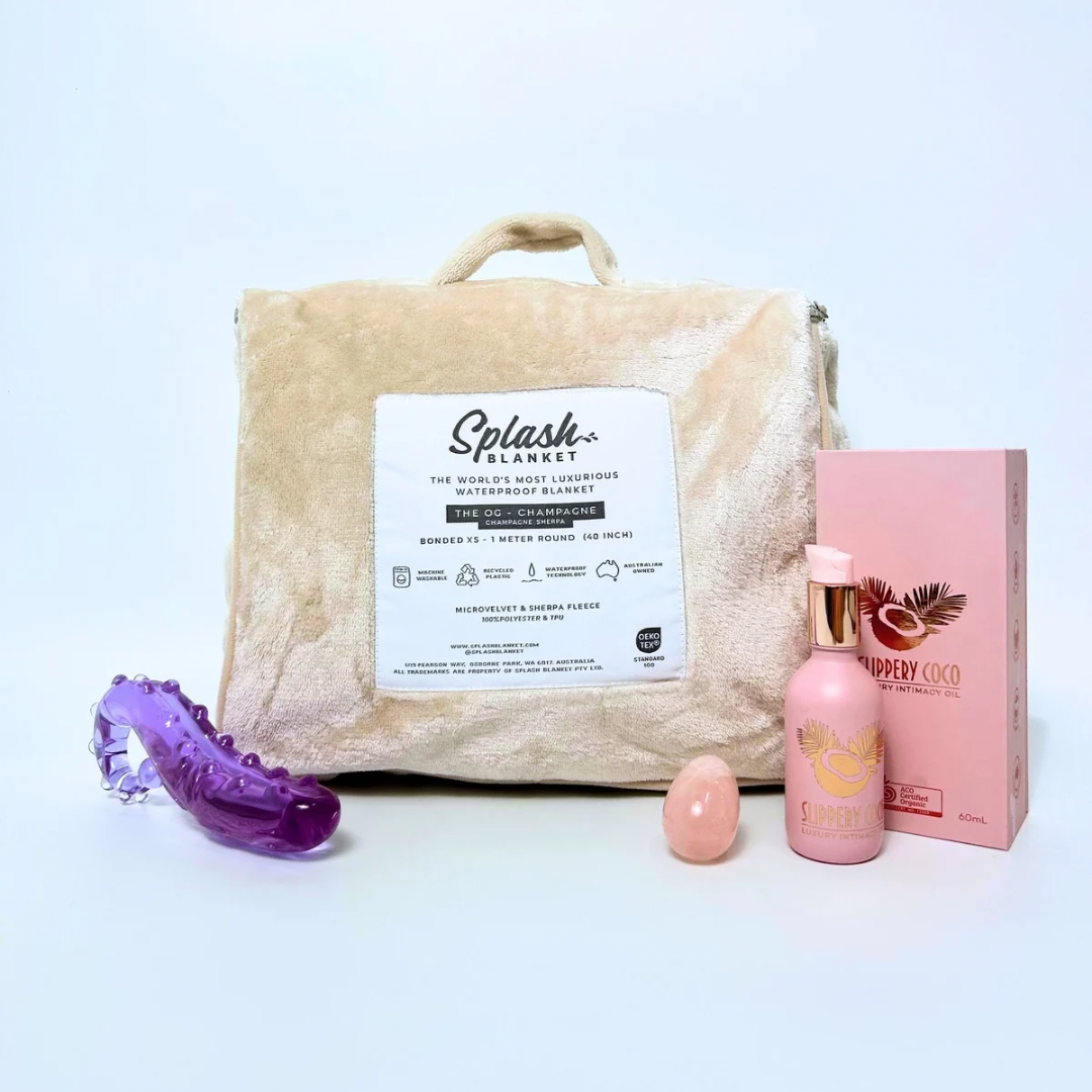 G-Spot Awakening Kit - Sacred Squirter + Yoni Egg + Squirt Blanket + Lube!