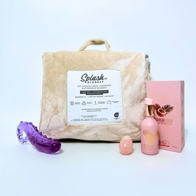 G-Spot Awakening Kit - Sacred Squirter + Yoni Egg + Squirt Blanket + Lube!