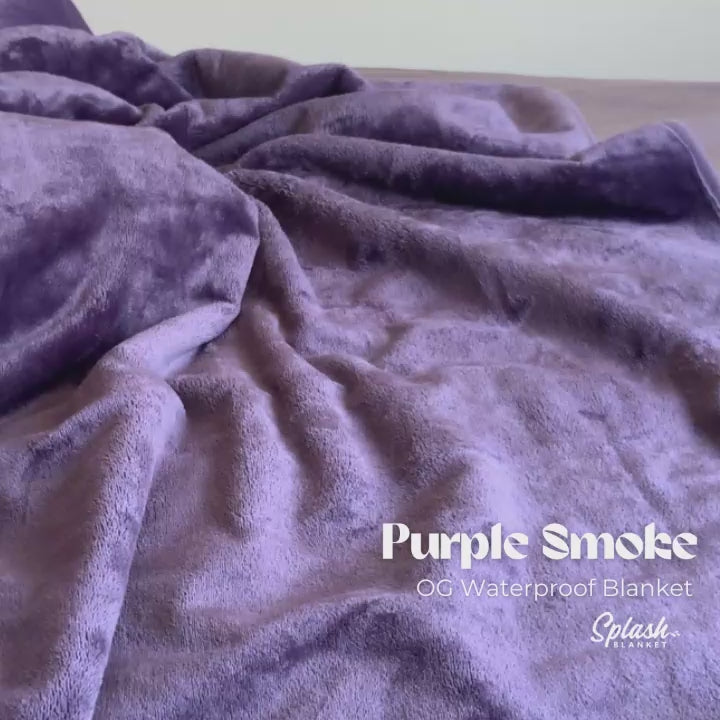 Waterproof Squirt Blanket™️- Purple Smoke The OG